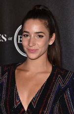 ALY RAISMAN at Heroes at the Espys Pre-party in Los Angeles 07/17/2018