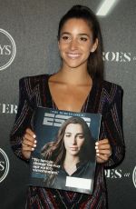 ALY RAISMAN at Heroes at the Espys Pre-party in Los Angeles 07/17/2018