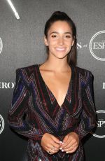 ALY RAISMAN at Heroes at the Espys Pre-party in Los Angeles 07/17/2018
