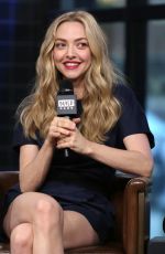 AMANDA SEYFRED andLILY JAMES at AOL Build in New York 07/19/2018