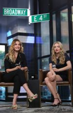 AMANDA SEYFRED andLILY JAMES at AOL Build in New York 07/19/2018