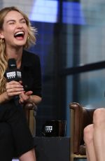 AMANDA SEYFRED andLILY JAMES at AOL Build in New York 07/19/2018