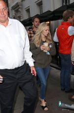 AMANDA SEYFRIED and Thomas Sadoski Leaving Townhouse in London 07/09/2018
