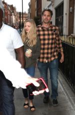 AMANDA SEYFRIED and Thomas Sadoski Leaving Townhouse in London 07/09/2018