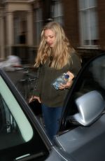 AMANDA SEYFRIED and Thomas Sadoski Leaving Townhouse in London 07/09/2018