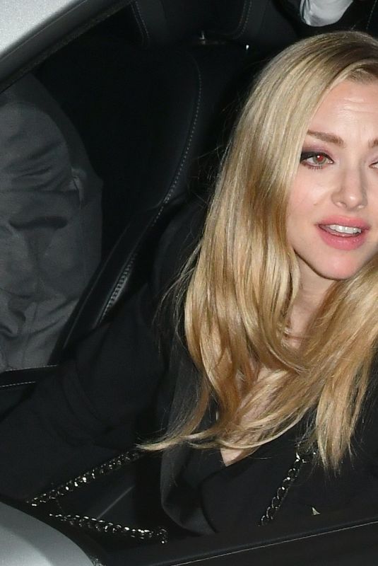 AMANDA SEYFRIED at Mamma Mia: Here We Go Again Afterparty in London 07/16/2018