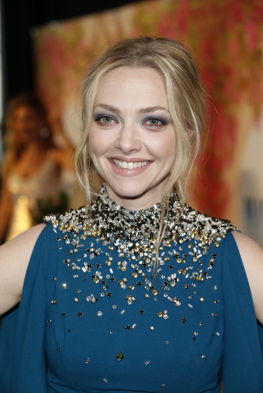 AMANDA SEYFRIED at Mamma Mia! Here We Go Again VIP Premiere in sStockholm 07/11/2018