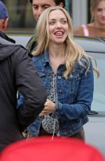 AMANDA SEYFRIED on the Set of  The Art of Racing in Port Coquitlam 06/30/2018