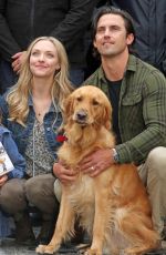 AMANDA SEYFRIED on the Set of  The Art of Racing in Port Coquitlam 06/30/2018