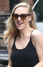 AMANDA SEYFRIED Out and About in New York 07/18/2018
