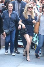 AMANDA SEYFRIED Promotes Mamma Mia! Here We Go Again in New York 07/19/2018