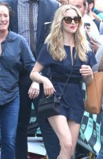 AMANDA SEYFRIED Promotes Mamma Mia! Here We Go Again in New York 07/19/2018