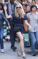 AMANDA SEYFRIED Promotes Mamma Mia! Here We Go Again in New York 07/19/2018