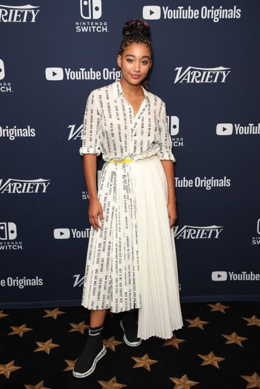 AMANDLA STENBERG at Variety Studio at Comic-con in San Diego 07/21/2018