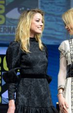 AMBER HEARD and NICOLE KIDMAN at Aquaman Panel Comic-con in San Diego 07/21/2018