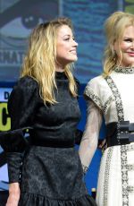 AMBER HEARD and NICOLE KIDMAN at Aquaman Panel Comic-con in San Diego 07/21/2018