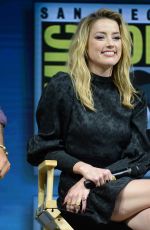 AMBER HEARD and NICOLE KIDMAN at Aquaman Panel Comic-con in San Diego 07/21/2018