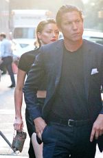 AMBER HEARD and Vito Schnabel at Broadway in New York 06/29/2018