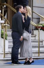 AMBER HEARD and Vito Schnabel at Ritz Hotel in London 07/10/2018