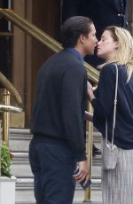 AMBER HEARD and Vito Schnabel at Ritz Hotel in London 07/10/2018