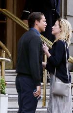 AMBER HEARD and Vito Schnabel at Ritz Hotel in London 07/10/2018