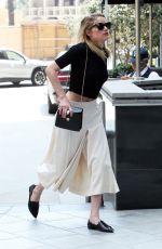 AMBER HEARD Arrives at a Meeting in Century City 07/26/2018