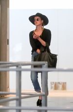 AMBER HEARD Arrives at Charles De Gaulle Airport in Paris 07/03/2018