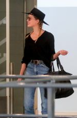 AMBER HEARD Arrives at Charles De Gaulle Airport in Paris 07/03/2018
