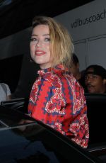 AMBER HEARD at Valentino Show at 2018 Haute Couture Fashion Week in Paris 07/04/2018