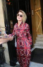 AMBER HEARD at Valentino Show at 2018 Haute Couture Fashion Week in Paris 07/04/2018