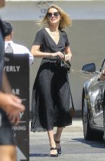 AMBER HEARD Out for Lunch at Honor Bar in Beverly Hills 07/24/2018