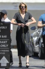 AMBER HEARD Out for Lunch at Honor Bar in Beverly Hills 07/24/2018