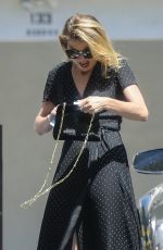 AMBER HEARD Out for Lunch at Honor Bar in Beverly Hills 07/24/2018