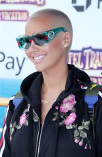 AMBER ROSE at Hotel Transylvania 3: Summer Vacation Premiere in Los Angeles 06/30/2018