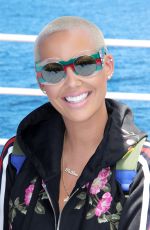 AMBER ROSE at Hotel Transylvania 3: Summer Vacation Premiere in Los Angeles 06/30/2018