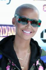 AMBER ROSE at Hotel Transylvania 3: Summer Vacation Premiere in Los Angeles 06/30/2018