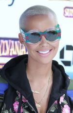 AMBER ROSE at Hotel Transylvania 3: Summer Vacation Premiere in Los Angeles 06/30/2018