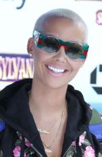 AMBER ROSE at Hotel Transylvania 3: Summer Vacation Premiere in Los Angeles 06/30/2018