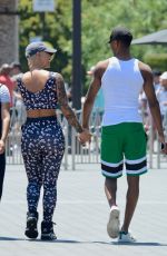 AMBER ROSE Heading to Universal Studios 07/15/2018