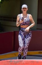 AMBER ROSE Heading to Universal Studios 07/15/2018