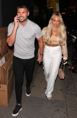 AMBER TURNER Leaves Mnky House in London 07/18/2018