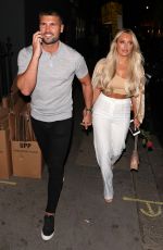 AMBER TURNER Leaves Mnky House in London 07/18/2018