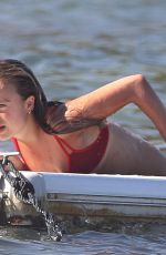 AMELIA WINDSOR in Bikini at a Beach in Ibiza 07/27/2018