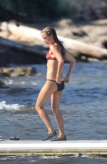 AMELIA WINDSOR in Bikini at a Beach in Ibiza 07/27/2018