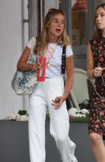 AMELIA WINDSOR Leaves Bodyism in Notting Hill 07/20/2018
