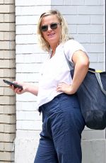 AMY POEHLER Out and About in New York 07/27/2018