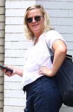 AMY POEHLER Out and About in New York 07/27/2018