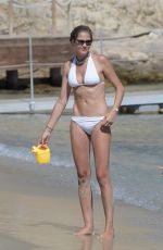 ANA BEATRIZ BARROS in Bikini on the Beach in Mykonos 07/20/2018
