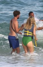 ANA DE ARMAS in Swimsuit and Bikini at a Beach in Rio De Janeiro 07/29/2018