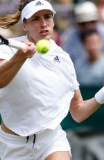 ANDREA PETKOVIC at Wimbledon Tennis Championships in London 07/04/2018